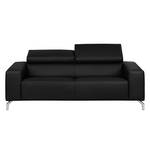 Sofa Varberg (2,5-Sitzer) Echtleder Echtleder - Schwarz