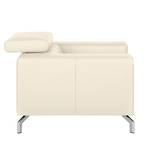 Fauteuil Varberg Cuir véritable blanc