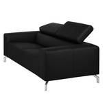 Sofa Varberg (2-Sitzer) Echtleder Echtleder - Schwarz