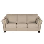 Schlafsofa Toucy Echtleder Taupe