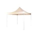 Pavillon 3x3m Polyester/Eisen - Creme