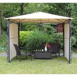 Paviljoentent Morne I aluminium/antracietkleurig textiel/beige