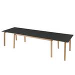 Rallonges Liendo II (lot de 2) Noir - Bois manufacturé - 51 x 100 cm