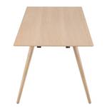 Eettafel Stave III deels massief - Lichte eikenhouten - 225 x 95 cm - Lichte eikenhouten