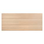 Table Stave III Partiellement en bois massif - Chêne clair - 225 x 95 cm - Chêne clair