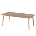 Salontafel Laudal II 48 - Lichte eikenhouten - Lichte eikenhouten - Hoogte: 48 cm