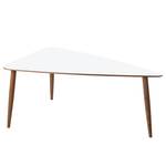 Table basse Torpa II Blanc / Noyer - Blanc / Noyer