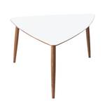 Table basse Torpa II Blanc / Noyer - Blanc / Noyer