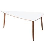 Table basse Torpa II Blanc / Noyer - Blanc / Noyer