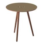 Table d'appoint Eldena I Taupe / Noyer - Taupe / Noyer