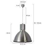 Suspension Warbier 1 ampoule Nickel mat