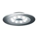 LED-Deckenleuchte Alide Metall Silber Metall