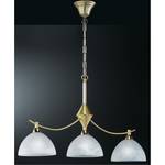 Hanglamp Amsterdam by Honsel metaal/goudkleurig glas 3 lichtbronnen