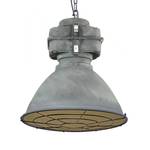 Hanglamp Anouk II staal - 1 lichtbron - Beton - Diameter: 40 cm