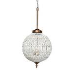 Lampada a sospensione Art Deco Crystal Pietre di vetro/Ottone Pietre/Ottone Diametro: 50 cm