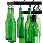 Pendelleuchte Beer Bottles Glas / Stahl - 3-flammig