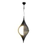 Hanglamp CoCoon of Forest glas- bruin 1 lichtbron