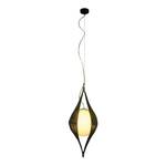 Pendelleuchte CoCoon of Forest Geflecht/Glas - Braun - 1-flammig