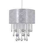 Suspension Crystallo by Näve Tissu / Matériau synthétique Blanc 1 ampoule