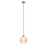 Suspension Nasp Verre / Laiton - 1 ampoule