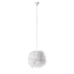 Suspension Ducky Papier / Plumes - Blanc - 1 ampoule