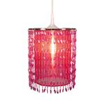 Lampenkap Fancy voor hang-/tafellamp metaal/textiel roze 1 lichtbron