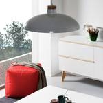 Hanglamp Gotram metaal/hout - 1 lichtbron