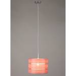 Lampada a sospensione Hek cotone / metallo - 1 luce - Rosa