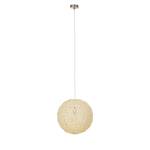 Suspension Hekla Ball Tissu mélangé - 1 ampoule