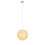 Suspension Hekla Ball Tissu mélangé - 1 ampoule