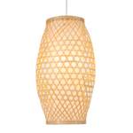 Suspension Himo I Bambou / Tissu - 1 ampoule