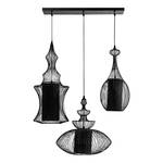 Hanglamp Swing Iron Tre metaal/kunststof 3 lichtbronnen