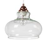 Hanglamp Inez glas/metaal - 1-flammig