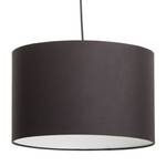 Suspension Modis Tissu / Fer - 1 ampoule - Noir