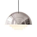 Pendelleuchte Motown Metall - Silber - 1-flammig