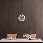 Hanglamp Nasp glas/messingkleurig - 1 lichtbron