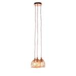 Suspension Norrmalm Cuivre 3 ampoules