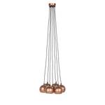 Suspension Pallino Cuivre 7 ampoules