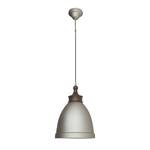 Lampada a sospensione Pinhead by Näve Metallo/Legno Color argento 1 luce