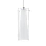 Hanglamp Pinto II opaalglas / staal - Aantal lichtbronnen: 4