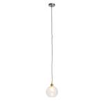 Suspension Elven Verre / Fer - 1 ampoule