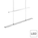 LED-Pendelleuchte Rack 2.0 Metall/Glas Silber