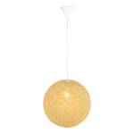 Suspension Ramita by Leuchten Direkt Tressage Beige 1 ampoule