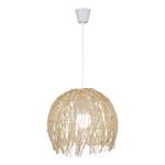 Lampada a sospensione Ranya Intrecciato Beige 1 luce