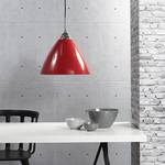 Lampada a sospensione Read Metallo rosso - Abat-jour diametro: 20 cm