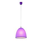 Lampada a sospensione Tepsa Silicone - 1 luce - Viola