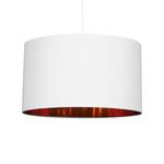 Hanglamp Solaris geweven stof/kunststof - 3 lichtbronnen - Wit