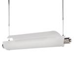 Hanglamp kunststof/chroom - 1 lichtbron
