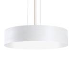 LED-Pendelleuchte Veneli 1-flammig - Esche Weiß - Durchmesser: 70 cm