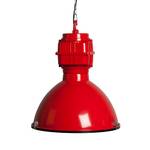 Hanglamp Vic Industry rood metaal